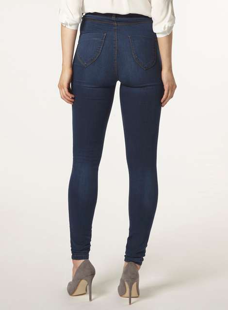 **Tall High Waisted Midwash 'Eden' Jeggings